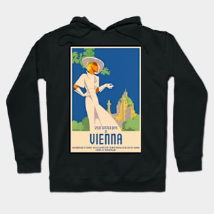 Spend Summer Days in Vienna Vintage Poster 1937 Hoodie